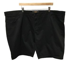 Johnny Biggs Black Chino Shorts Size 52 NWT